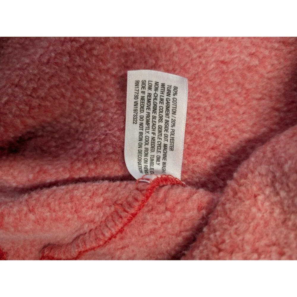 ⭐C3 Wild Fable Distressed/Faded Sweatshirt Red Keep Dreaming Size XXL - Picture 7 of 7